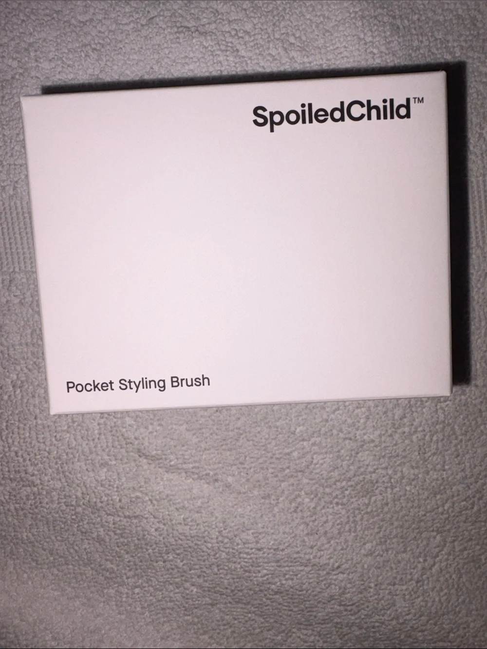 SpoiledChild Pocket Styling Brush NIB